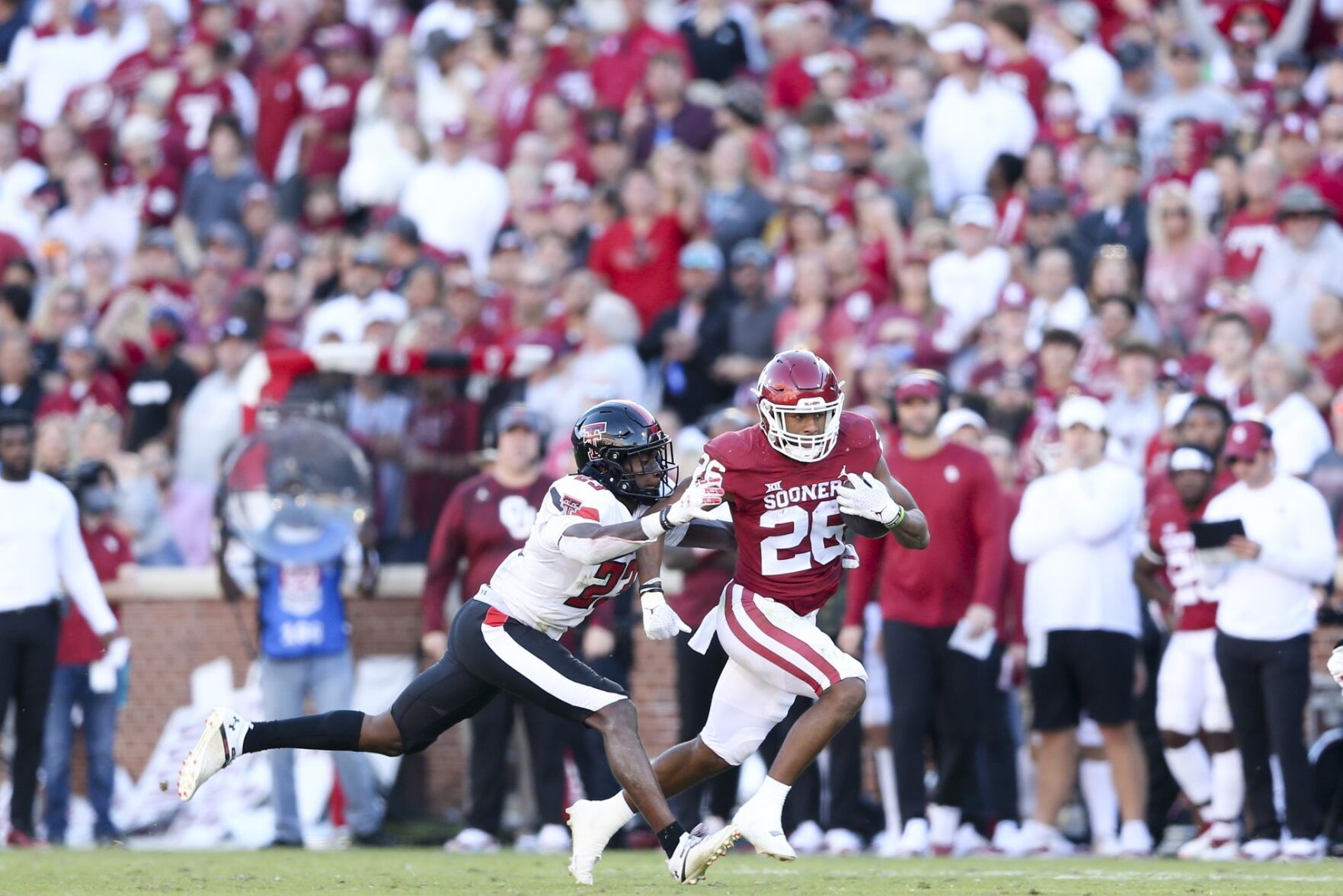 Oklahoma vs Texas Tech